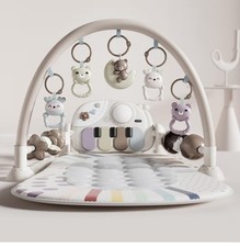 Baby Play Gym  Activity Mat for Brain Development 0-12Mo  5-Sensory Zones