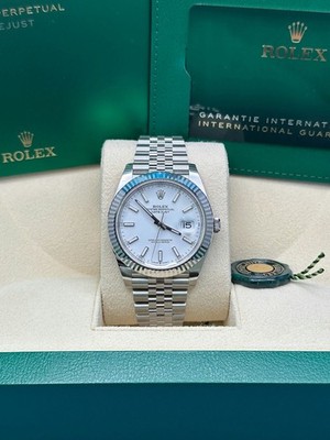 Rolex Datejust 41 126334 Jubilee Bracelet White Dial NEW 2026