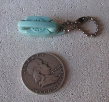 Princess Phone Key Chain  Vintage 1959