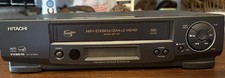 Hitachi VCR Plus VHS Player Recorder VT-FX6510A 4 2 Head Hi-Fi NICE