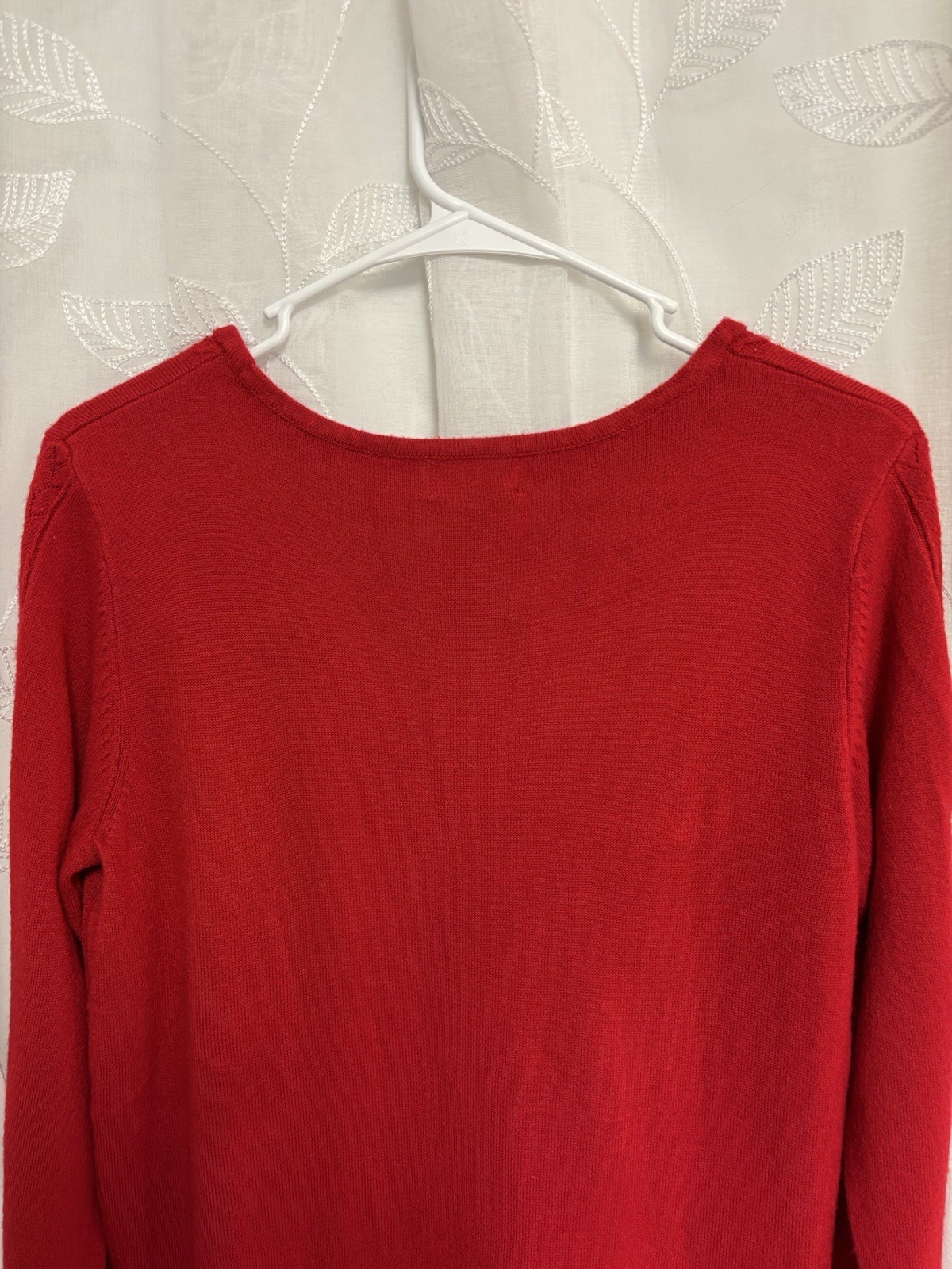 vtg Classic Elements Red Pullover Sweater Petite … - image 7