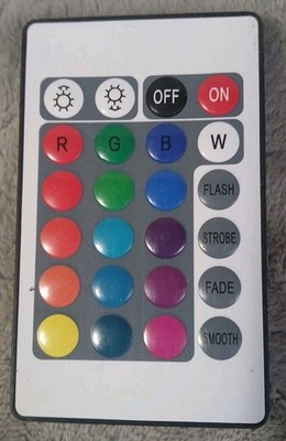 RGB LED Controller Only Multiple Color Flash Strobe Smooth Fade READ