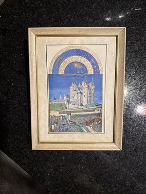 Les Tres Riches Heures Du Duc De Berry 1410-1485 Manuscript Coll Print September