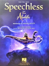 Speechless - from Aladdin - Piano/Vocal/Guitar Sheet Music