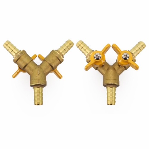 Sturdy and Reliable Shut Off Ball Valve with 2 Switches Y Shaped Valve - Picture 9 of 14