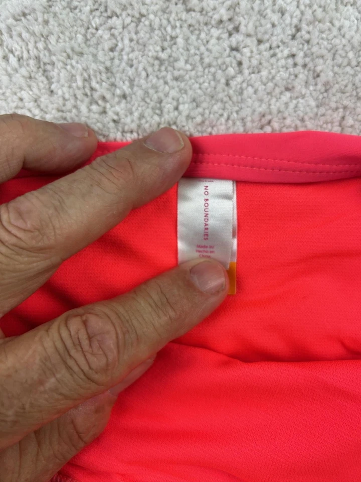 Parte inferior de bikini No Boundaries para mujer corbata lateral mediana natación 82 nailon puesta de sol atómica Foto 3 de 4