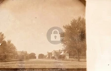 Main Street Looking West Montrose IA Iowa RPPC Photo Postcard COPY