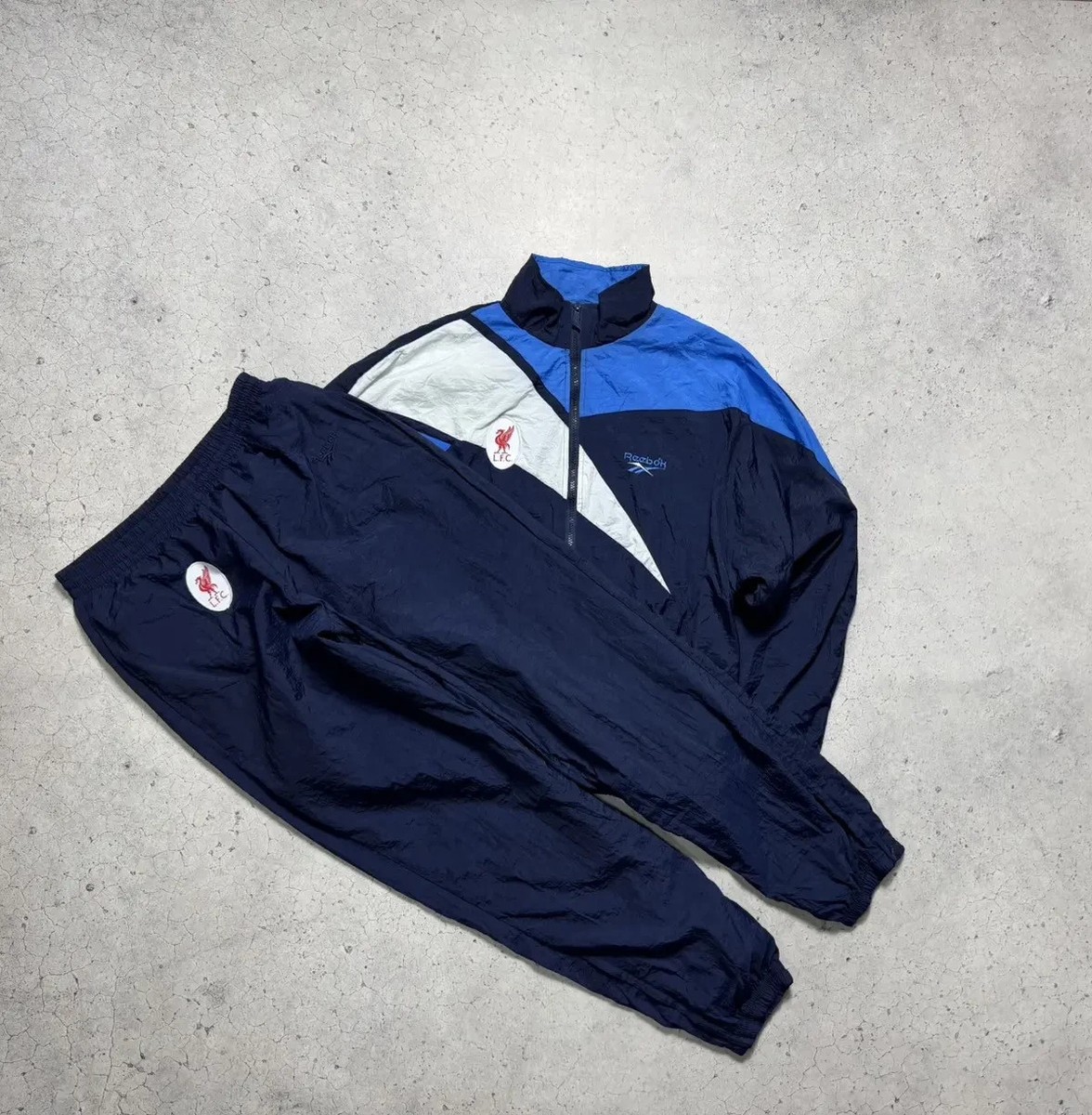Reebok FC Liverpool Vintage 90's Track Suit Jacket & Pants | eBay