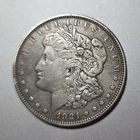 1921 D Morgan Silver Dollar $1 US Coin Business Strike Circulated Uncertified
