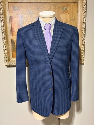 NWT Brooks Brothers Madison Brooks Cool Wool Sport Coat Blazer Jacket 46 R 42