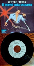 PROMO RCA LITTLE TONY -COVER ARE YOU LONESOME TONIGHT  7" TI SENTI SOLA STASERA