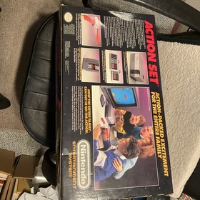 Nintendo Entertainment System NES Action Set Empty BOX ONLY NO CONSOLE Or Games