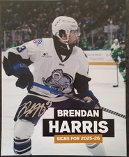 BRENDAN HARRIS - Signed 10x8 Photograph - SPORT - ICE HOCKEY NOTTINGHAM PANTHERS