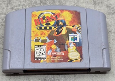 Vintage Blast Corps N64 Nintendo 64 Authentic OEM Cartridge 1997 Clean Label
