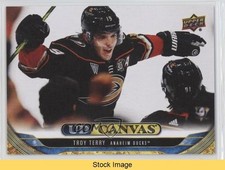 2024-25 Upper Deck Series 1 UD Canvas Troy Terry #C-64 READ 0qr0