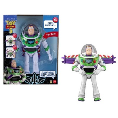 Disney Pixar Toy Story Flight Mode Hi-Tech Buzz Lightyear 12'' Figure