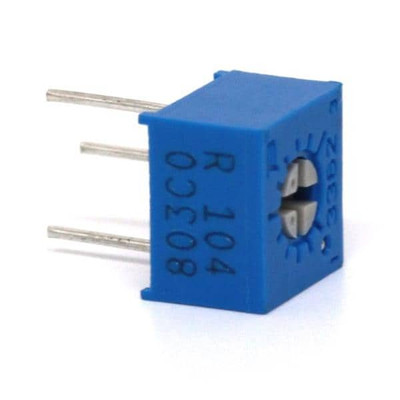 5Pcs 3362R-1-201 Trimmer Resistors - Through Hole 1/4IN SQ 200 OHM 10% ...