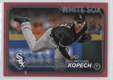 2024 Topps Series 1 Mother's Day Hot Pink 16/50 Michael Kopech #109 1mc0