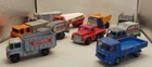 Job lot of 10 Corgi Matchbox Lesney Majorette trucks