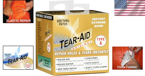 Instant Adhesion 2-Pack Fabric Repair Patches - Perfect for Outdoors - Picture 2 of 6