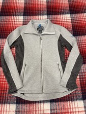 Kuhl Projekt Kestrel Soft-Shell Jacket Full Zip Women  s Large Hiking Gray Poly