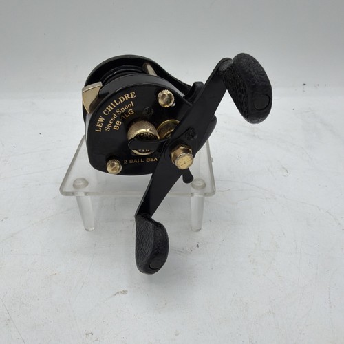 LEW CHILDRE BB-1LG BROWNING SPEED SPOOL FISHING REEL 2 BALL BEARING JAPAN Lews