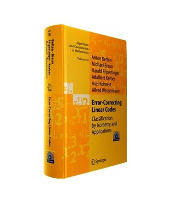 Error-Correcting Linear Codes. Mit CD-ROM: Classification by Isometry and Applic