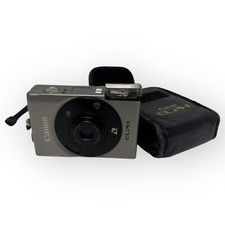 Canon Elph Point and Shoot 24-48mm ZOOM FILM CAMERA With Leather Case - READ