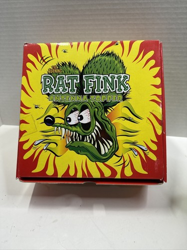 RARE Ed Roth Rat Fink Antenna Topper Store Display Box Auto Hot Rod Classic Car - Picture 7 of 11