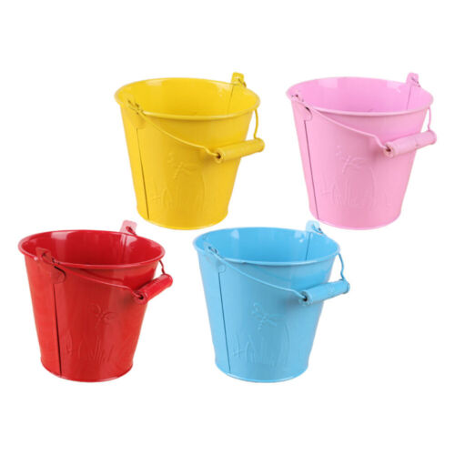 Sand Buckets Kids Pails Buckets Kids Sand Bucket Kids Winter Snow Toy Metal Pail