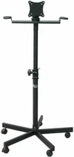 Audio2000'S AST420X LCD Monitor Karaoke Stand with wheels, Black -New,Other