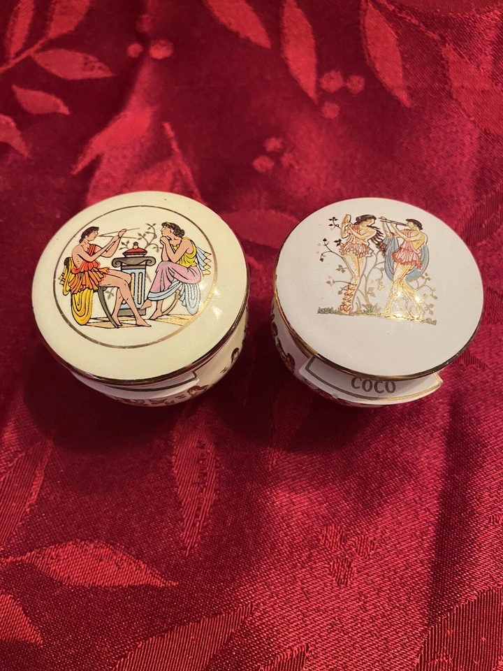 Perfume en Cerámica T. Coco Sólido Perfume Botella Baratija Tarro Chanel Nº 5 Foto 2 de 4