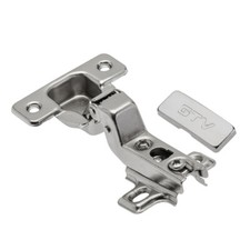 Self opening kitchen cabinet hinges 35mm for Push to Open systems - Inset