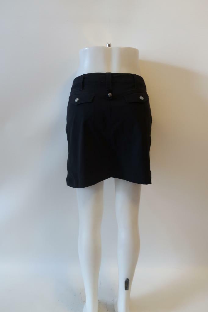 WOMENS ATHLETA BLACK BUTTON DRAWSTRING WAIST ZIP … - image 5