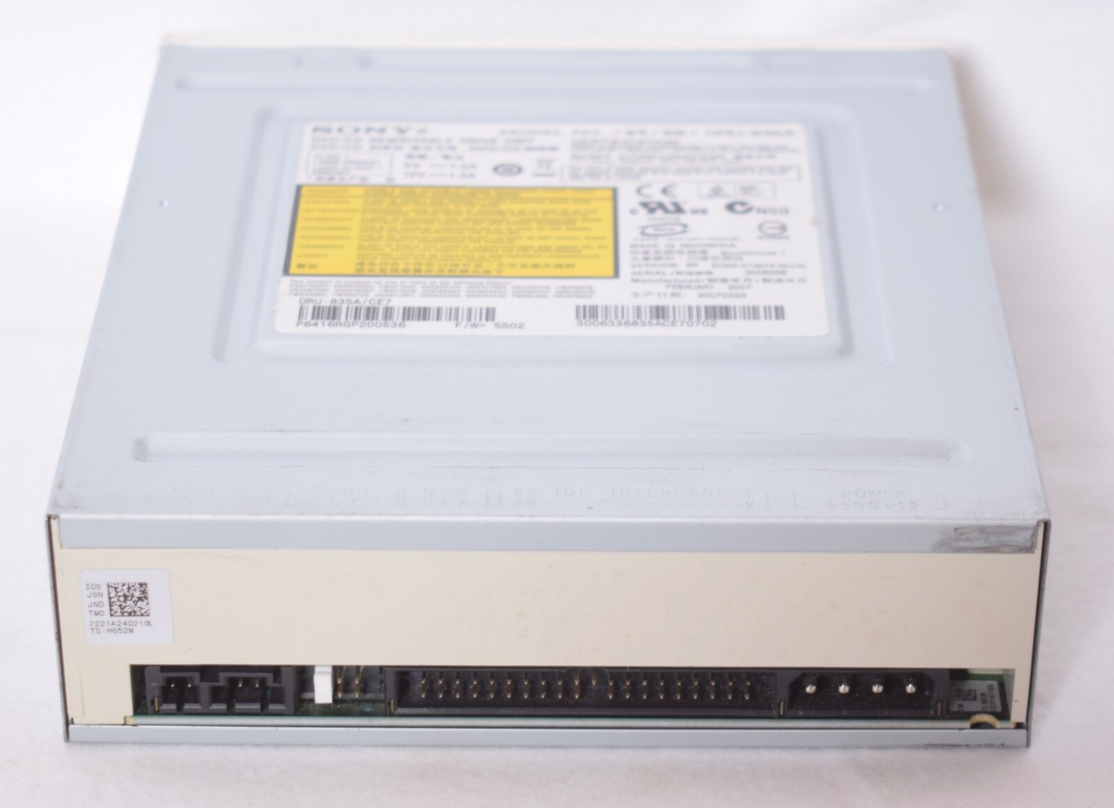 Genuine Sony Internal DVD/CD Rewritable Drive DRU-835A | eBay