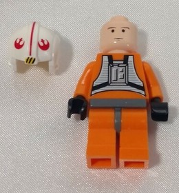 X-Wing Pilot Luke Skywalker sw0090 | Star Wars 6212 | LEGO Minifigure Figure