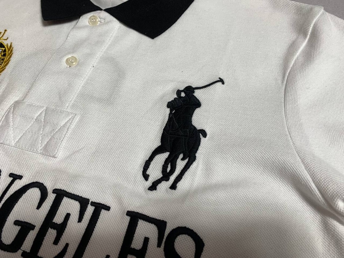 Polo Ralph Lauren Polo T-Shirt Los Angeles USA #3 Big Pony Luxury