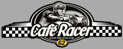   Dept 62 NO CALAIS - CAFE RACER brittany logo sticker