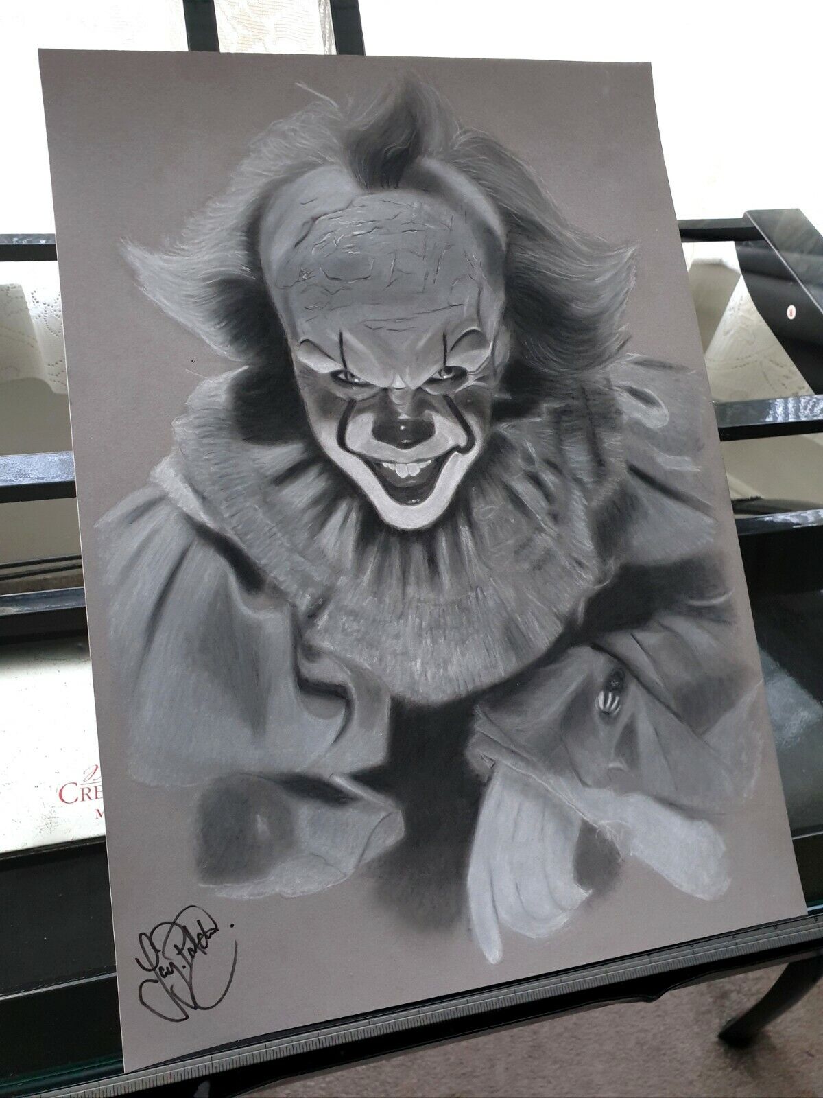 Pennywise Drawing - adrian.drawings - Drawings & Illustration,  Entertainment, Movies, Horror Movies - ArtPal