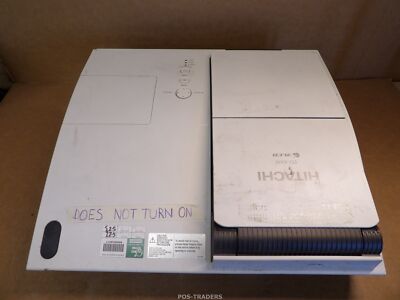 Hitachi ED-A100 UST Projector Beamer XGA 3LCD 2000 Lumens - DOES NOT TURN ON 