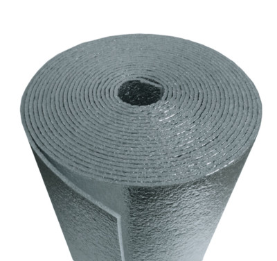 200sqft AD5 5MM Reflective Foam Core Insulation Pipe HVAC Duct Wrap 24''x100' R8