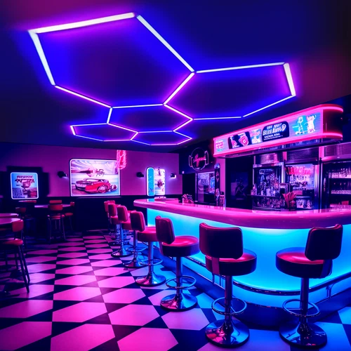 5 Esagonali RGB Illuminazione LED RGB Autolavaggio Dettaglio Casa Garage Officina - Foto 8 di 20