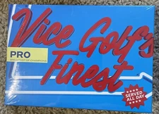 VICE PRO Breakfast Ball BREAKFAST OF CHAMPIONS Limited Edition Golf Balls Dozen