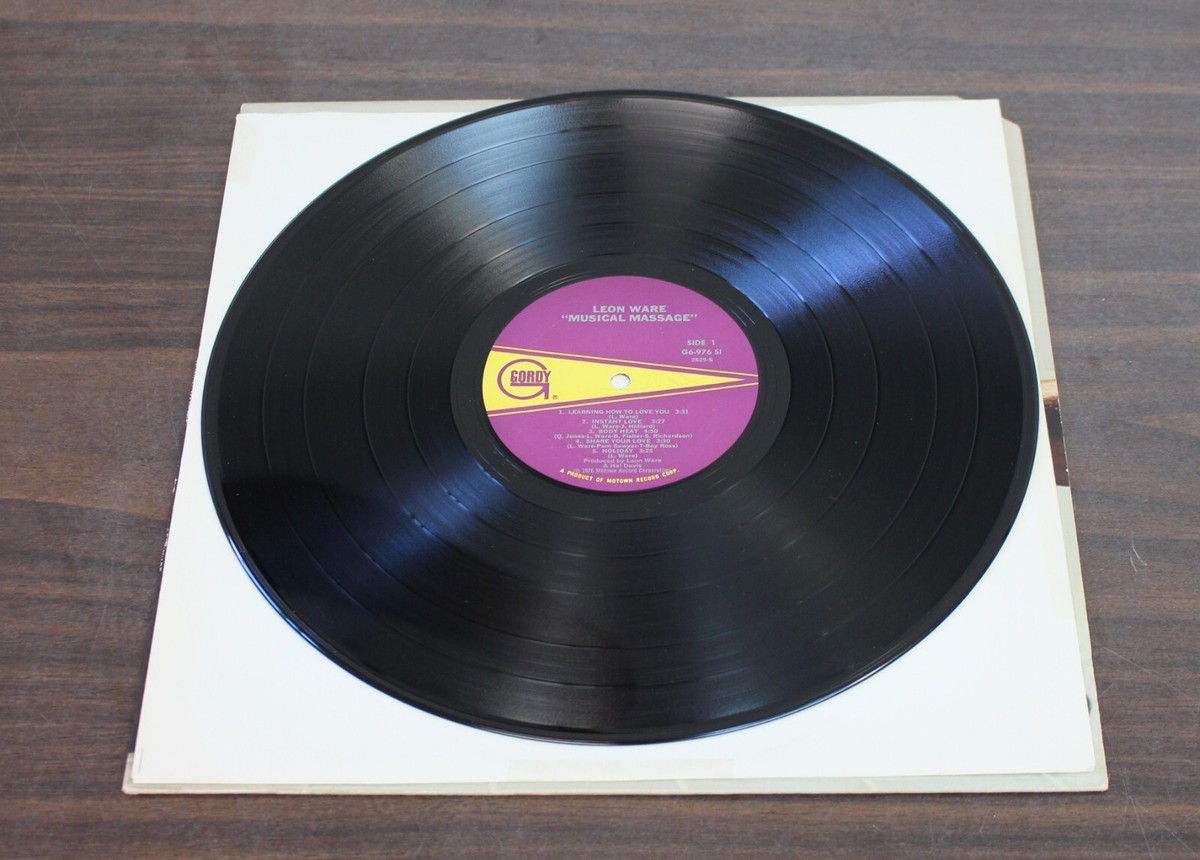 Leon Ware Musical Massage ORIGINAL 1976 LP Motown Records Gordy