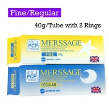 Dental Fine Regular Grit Paste Prophy Paste Tooth Polishing Pastes 40g w Rings