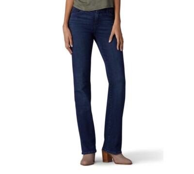 Lee Womens Flex Motion Regular Fit Bootcut Jean, Renegade, Size 14 Medium 