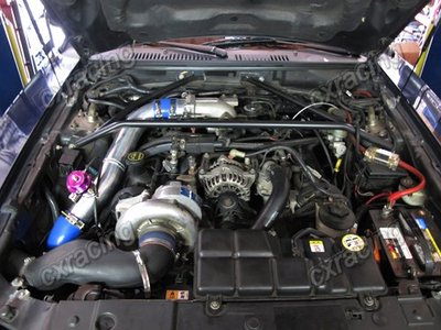CXRacing Intercooler Piping Tube kit For 96-04 Ford Mustang 4.6L V8 Supercharger