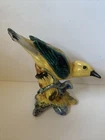 Vintage Stangl Art Pottery Birds 3447 Yellow Kentucky Warbler Bird Figurine