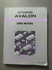 2005 Toyota Avalon Electrical Wiring Diagram Shop Repair Manual Book Oem