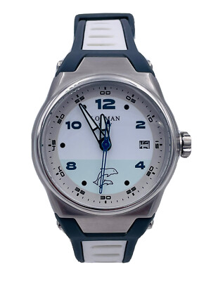 Armbanduhr Locman Mare 558WA/395 39mm Wr100m Titan / Gummi Pizazz Neu